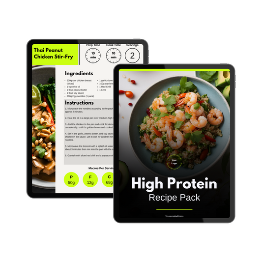 Customisable High Protein Recipe Pack